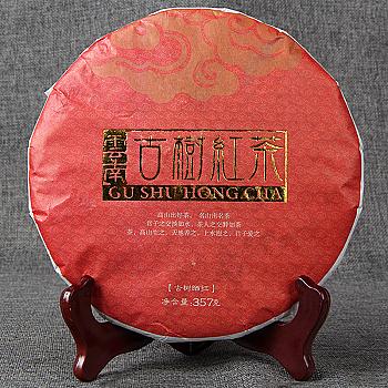 Yunnan Phoenix Red Tea Ancient Tree Sun-Dried Red 357g Cake