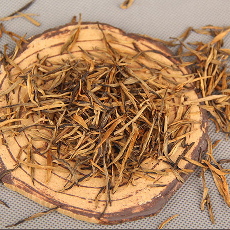 云南凤庆滇红茶全手工理条金针浓香