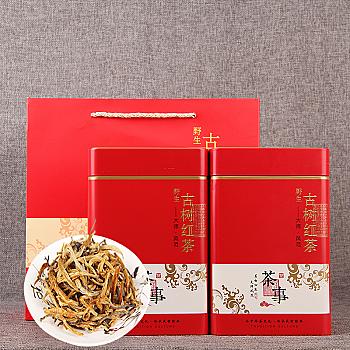 Yunnan Phoenix Qing Hong Cha Ancient Tree Golden Bud Black Tea 500g