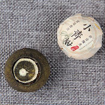 Wholesale small green citrus puerh citrus, 8-year palace puerh citrus puerh tea, new will aged tangerine peel ripe tea bag packaging 100g