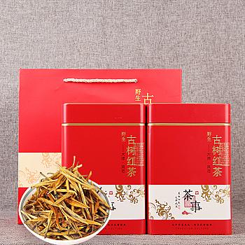 Wholesale Tea Gift Box Yunnan Phoenix Hong Cha (Red Tea) 2025 Dian Hong Tea Old Tree Golden Needle Keemun Red Tea 500g