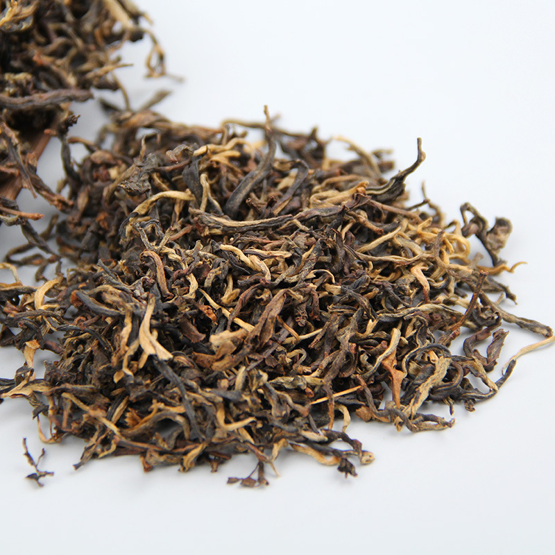 Yunnan Dian Hong Black Tea Wild Ancient Tree Sun-Dried Red Tea Floral Aroma 500g