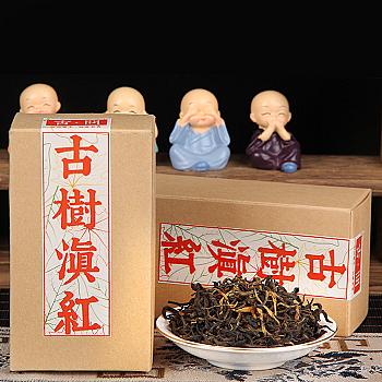 Yunnan Phoenix Qing Hong Cha Ancient Tree Red Tea Yunnan Red Scattered Tea Spring Tea Honey Aroma