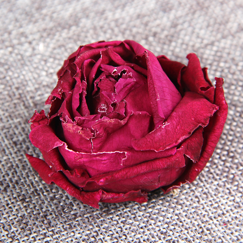 云南墨红玫瑰花冠冻干玫瑰花茶重瓣