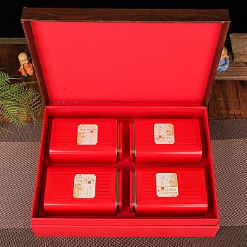 Yunnan Red Four Treasures Phoenix Yunnan Red Tea 400g/set, Needle Tip, Golden Bud, Wild Chinese Red Tea Gift Box Wholesale