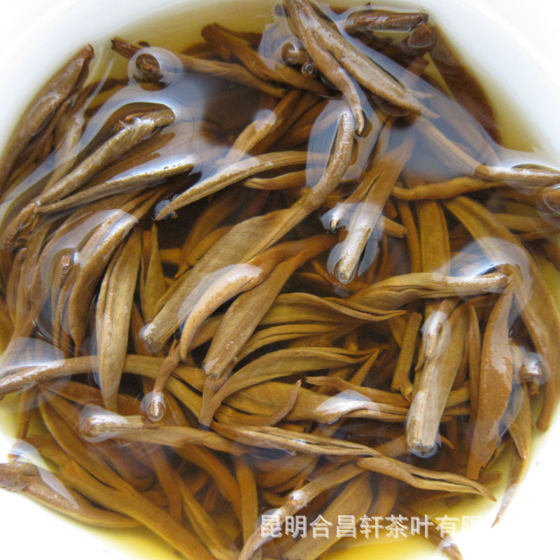 Yunnan Black Tea, Large-Leaf Dian Hong Tea, Honey-Scented Golden Buds, Honey-Scented Golden Silk Dian Hong Tea, Processed Black Tea, Free Shipping, Wholesale