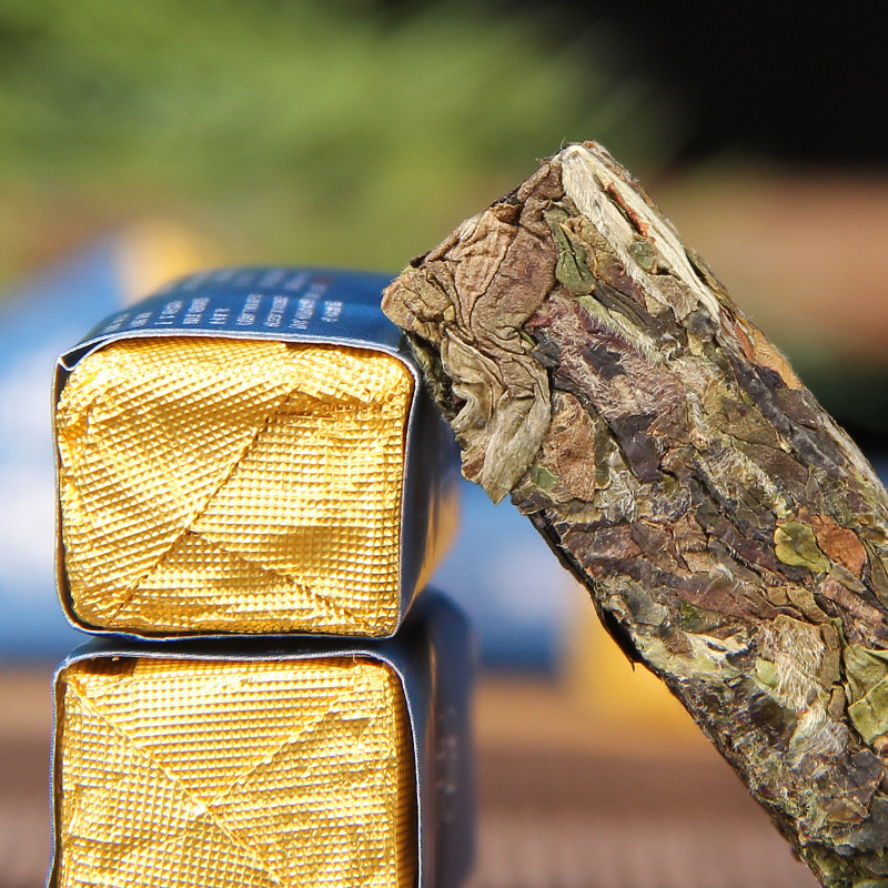 Yunnan White Tea White Peony Tea Brick Wild High Mountain Ancient Tree Tea Ball Handmade Small Gold Bar