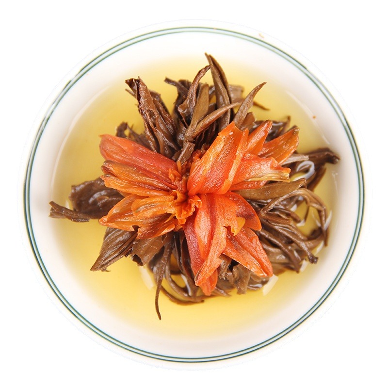 Yunnan Phoenix Qing Hong Tea Handmade Lily Pagoda Tea 500g