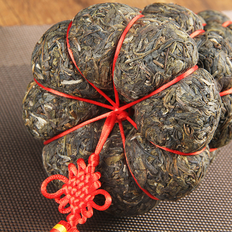 Пуэр чай Мэнхай Гуашэн чай Цзиньгуа Гунчай Цзиньта