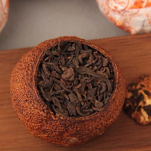 Yunnan Pu-erh Tea, Five-Year Aged, Chenpi (Dried Citrus Peel), Date, Orange Fragrance, 800g
