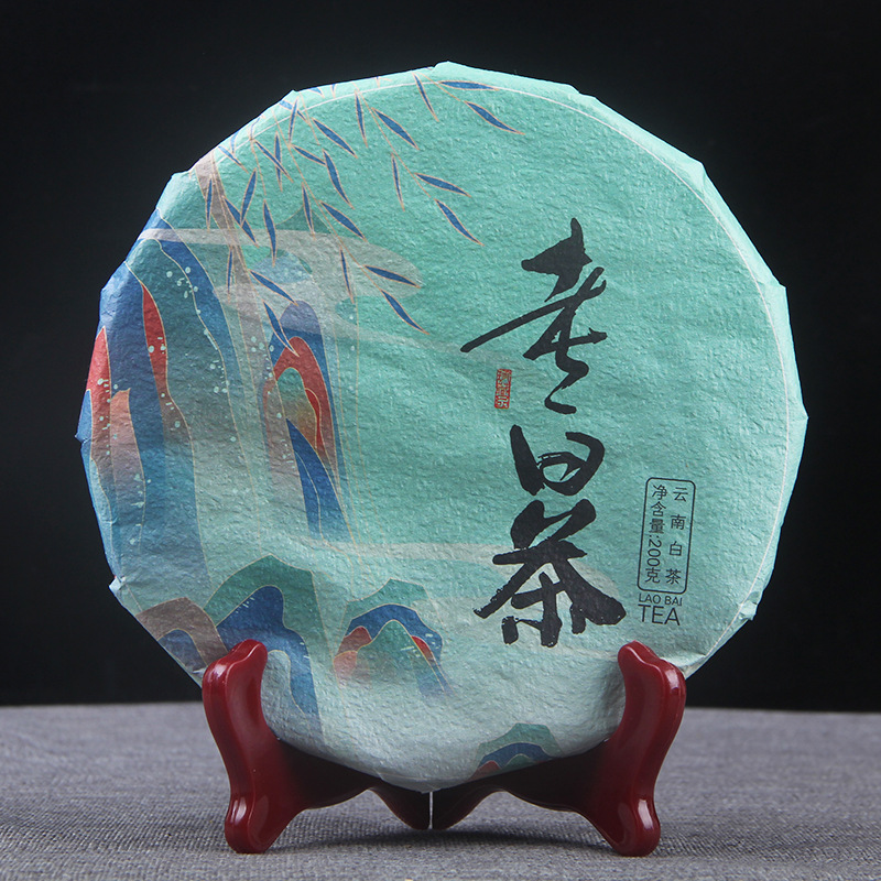 Yunnan White Tea Ancient Tree Tea Aged White Tea Lattice Cake