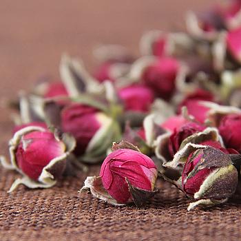 Yunnan Edible Dried Rose Buds, Bulk Grade