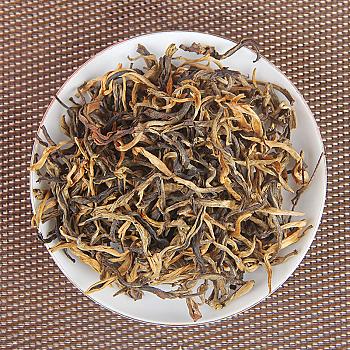 中秋茶礼古树金芽红金芽功夫红茶凤庆滇红茶500g/套