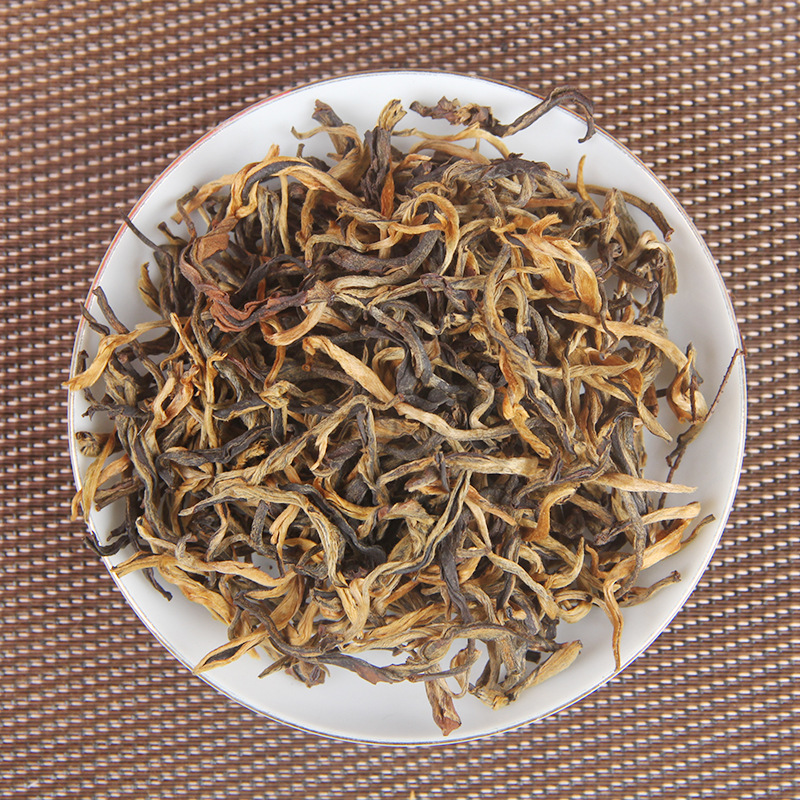 中秋茶礼古树金芽红金芽功夫红茶凤庆滇红茶500g/套