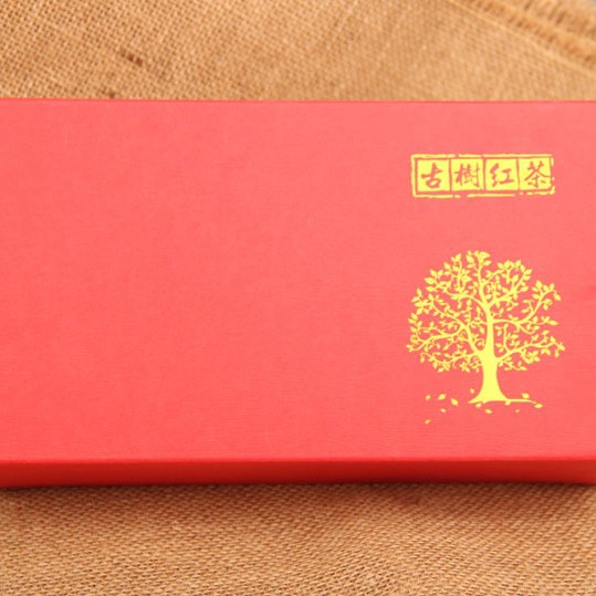 Yunnan Dianhong Black Tea, Drunk Golden Branch, Fengqing Old Tree Black Tea, 25 Bags/Box