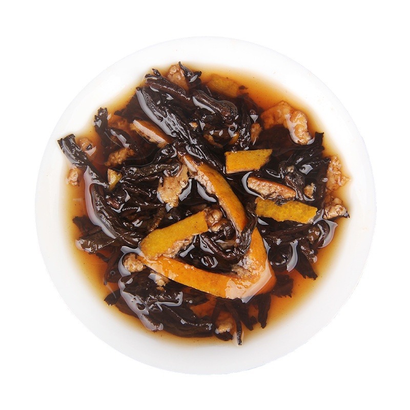 Chen Pi Pu-erh Tea Tuocha/Bing Yunnan Chen Pi Ripe Tea Black Tea Xiaoyu Bing Aged Citrus Pu-erh Tea