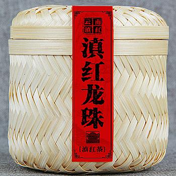 Yunnan Phoenix Qing Golden Orb Handmade Dianhong Long Pearl Black Tea Floral Honey Aroma 250g
