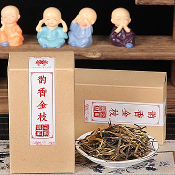 Yunnan Phoenix Red Tea, Dian Hong Gongfu Pine Needle Red Tea, 90g Boxed