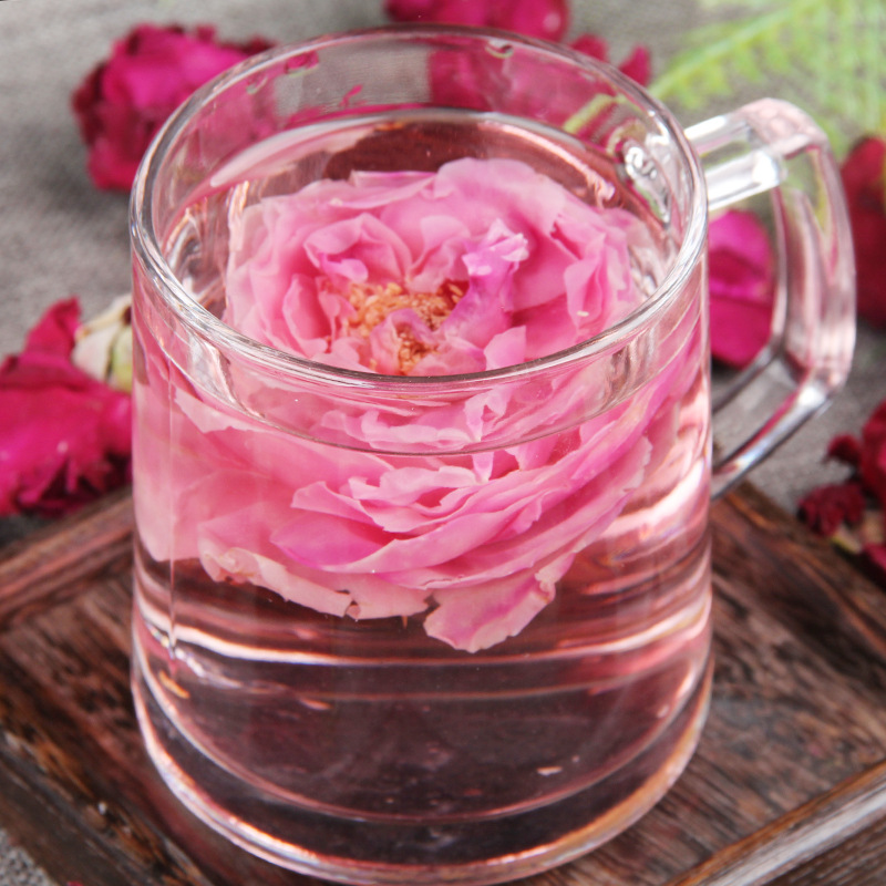 Yunnan Freeze-Dried Dark Red Rose Flower Tea Gift Box