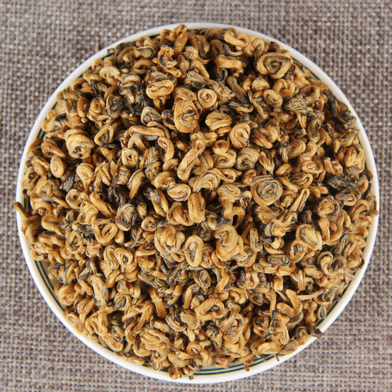 Yunnan Fengqing Golden Snail Dianhong Black Tea Golden Nuggets 500g