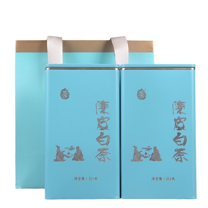 Xinhui Citrus Peel + Yunnan White Tea Aged White Tea Thin Sheets Small Tea Cakes 400g/set