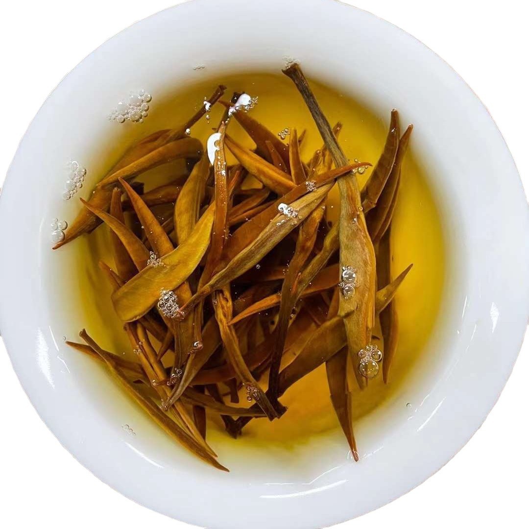 Wholesale Tea Gift Box Yunnan Phoenix Hong Cha (Red Tea) 2025 Dian Hong Tea Old Tree Golden Needle Keemun Red Tea 500g