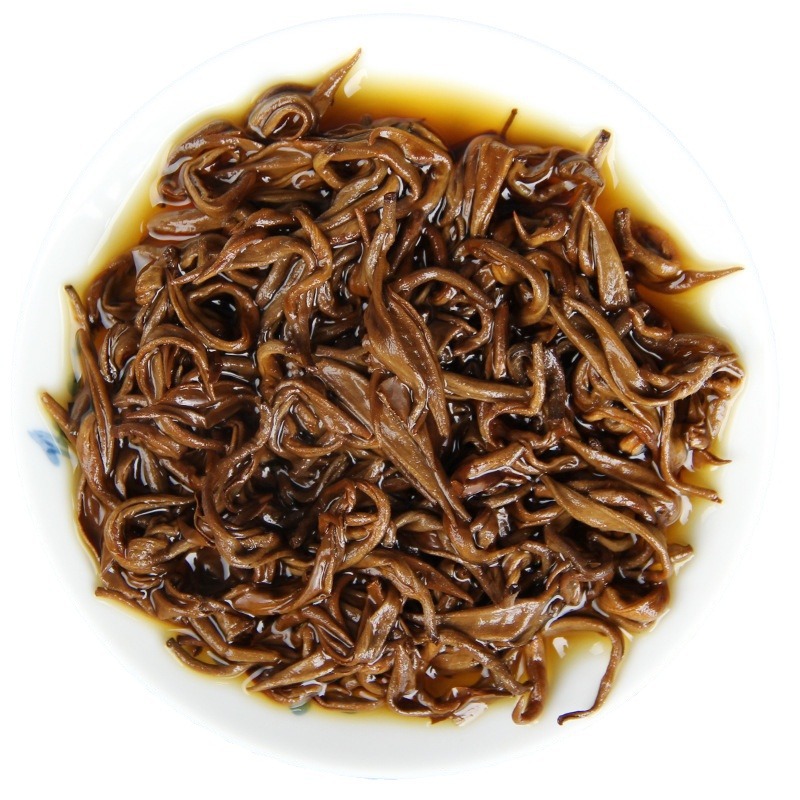 Wholesale 2025 Fenqing Dianhong Black Tea, Black Tea Jinluan Biluochun Single Bud Tea, Red Clump Tea, Small Can Black Tea