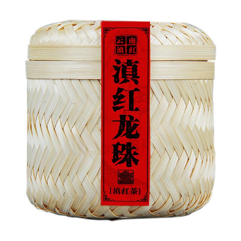 Yunnan Phoenix Qing Golden Orb Handmade Dianhong Long Pearl Black Tea Floral Honey Aroma 250g