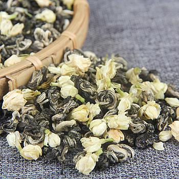 Jasmine Flower Tea, Strong Fragrance, Spiral Jasmine, 500g