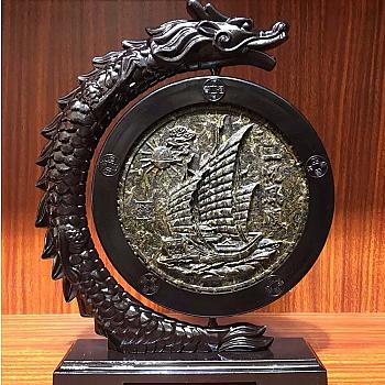 Yunnan Pu'er Tea Artisan Tea Rotating Dragon Tea Sculpture Ornament