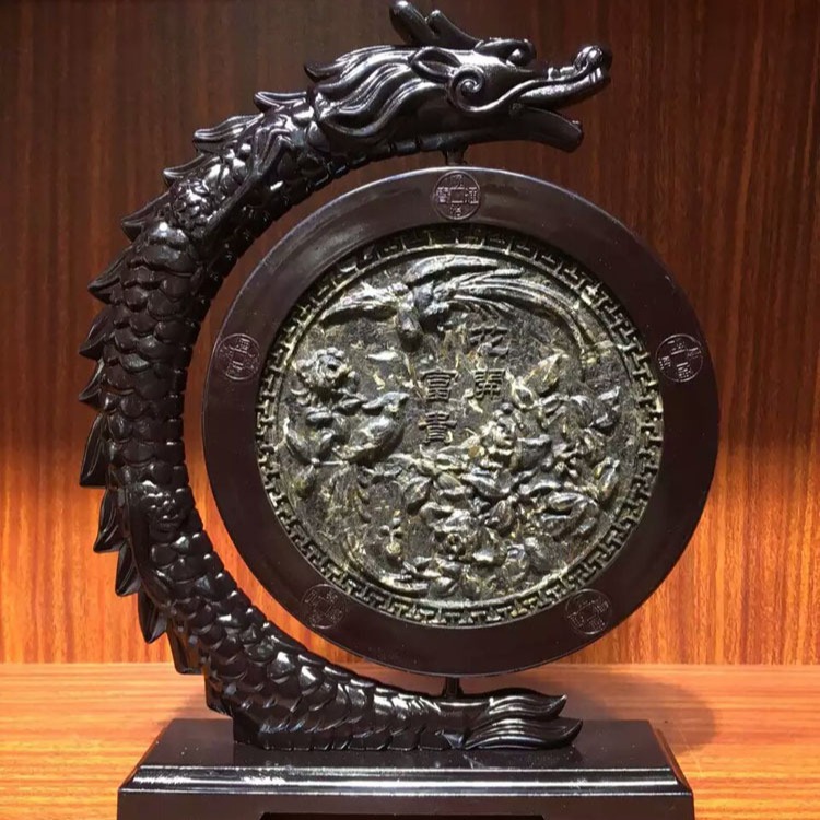 Yunnan Pu'er Tea Artisan Tea Rotating Dragon Tea Sculpture Ornament