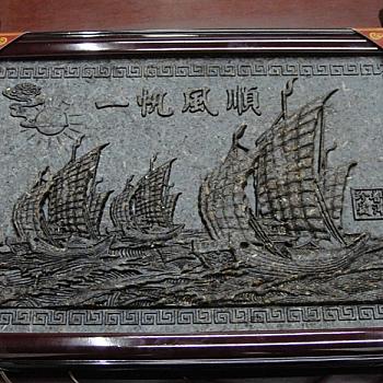 Yunnan Pu'er tea crafts, welcome pine tea plaques, ornaments, raw tea