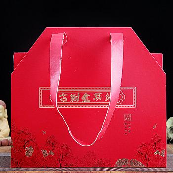 中秋茶礼古树金芽红金芽功夫红茶凤庆滇红茶500g/套