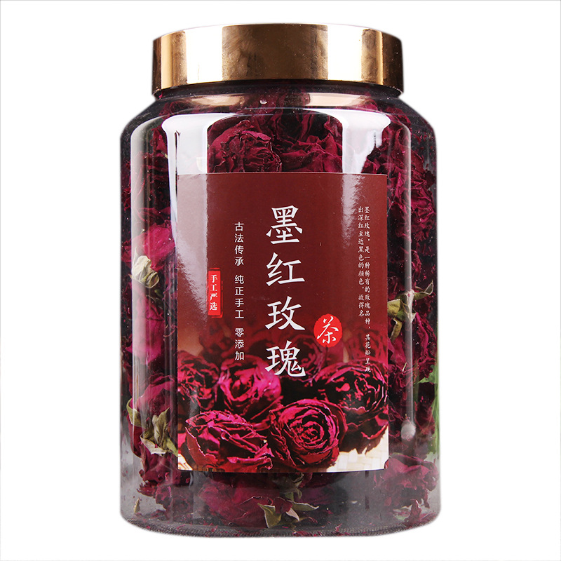 Yunnan Freeze-Dried Dark Red Rose Flower Tea Gift Box