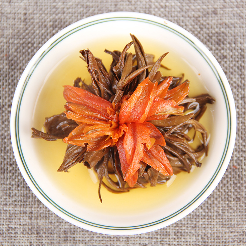 Wholesale Yunnan Phoenix Qingtian Hong Cha (Red Tea), Lily, Hydrangea, Dragon Pearl Tea, Golden Bud, Golden Silk, Honey Fragrance, Artisan Tea, 500g