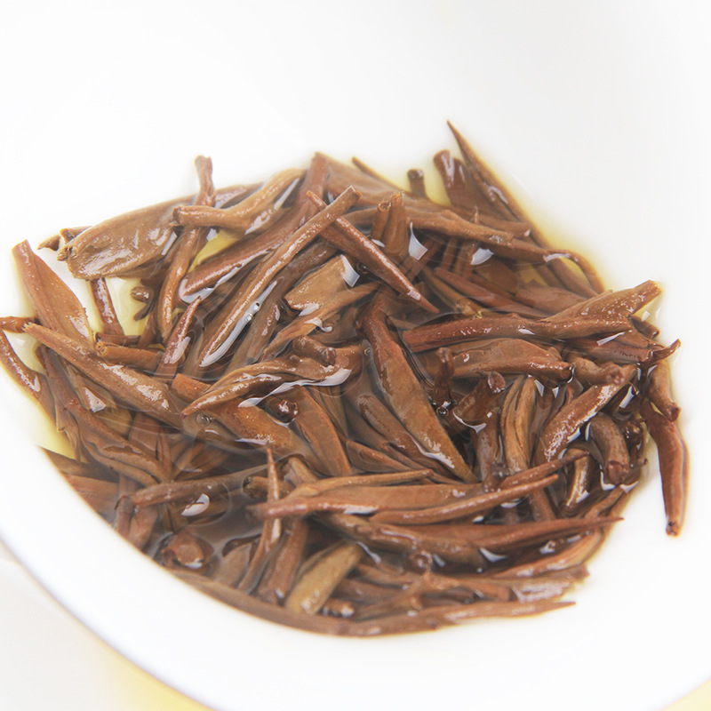Yunnan Fenqing Dianhong Black Tea Banqi Golden Bud Tea, Golden Silk, Rich Aroma, 500g