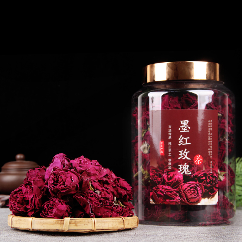 Yunnan Freeze-Dried Dark Red Rose Flower Tea Gift Box