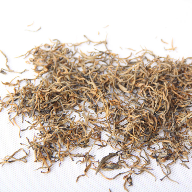 Wholesale Yunnan Black Tea, Phoenix Dian Hong Tea, Golden Horse Eyebrow Golden Silk Single Bud, 2025 Early Spring Tea, Spring Tea