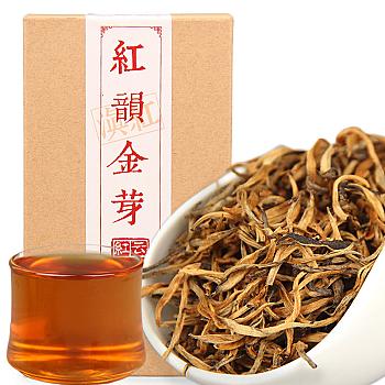 Yunnan Dian Hong Tea, Red Rhyme, Golden Bud, Dian Hong Broken Tea, 70g