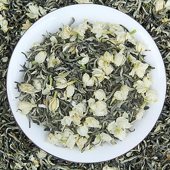 Yunnan Jasmine Flower Tea, Strong Fragrance, Single Bud, 500g
