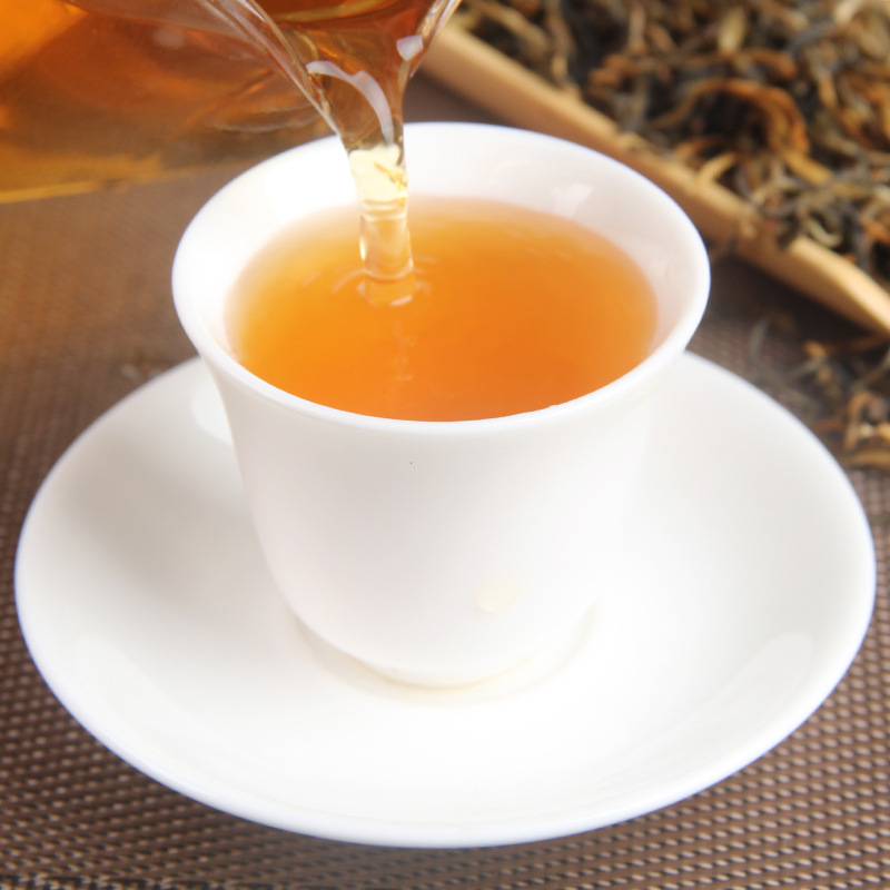 中秋茶礼古树金芽红金芽功夫红茶凤庆滇红茶500g/套