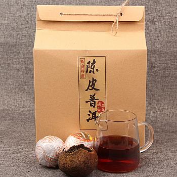Yunnan Pu-erh Tea, Five-Year Aged, Chenpi (Dried Citrus Peel), Date, Orange Fragrance, 800g