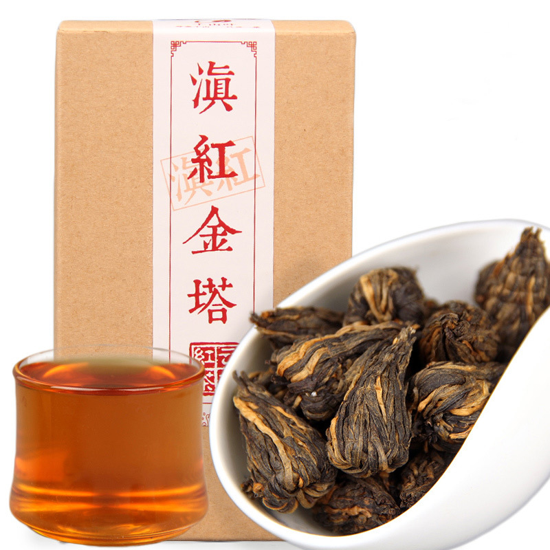 云南滇红茶 宝塔滇红 功夫茶 滇红 金塔 170g
