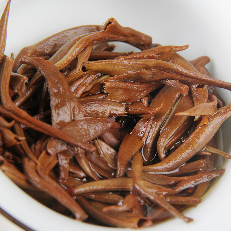 Yunnan Fengqing Ancient Tree Da Jin Ya Dian Hong Black Tea Cake, Rich Aroma Type