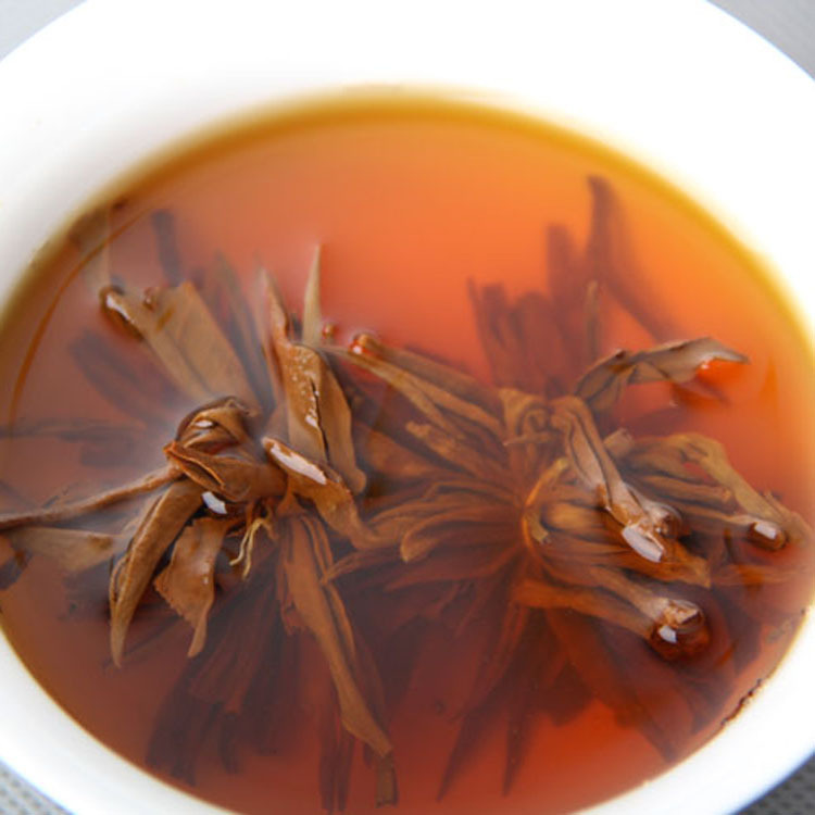 Yunnan Dian Hong Black Tea, Medium Size, Little Red Tower Single Bud Tea