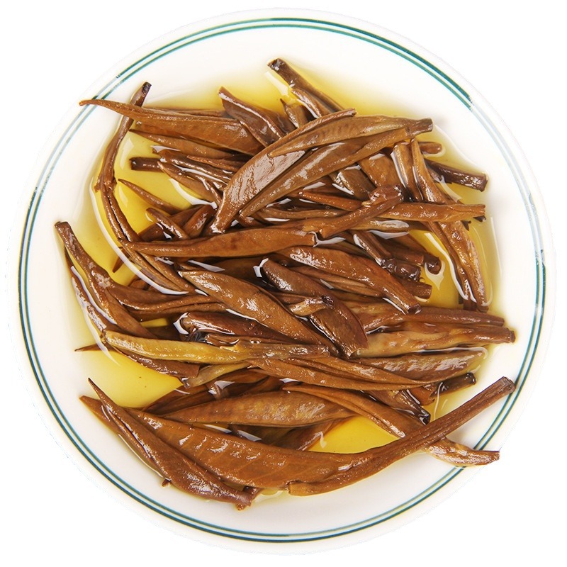 Yunnan Phoenix Qing Hong Cha Ancient Tree Big Jin Zhen Strong Aroma Black Tea 180g/Set