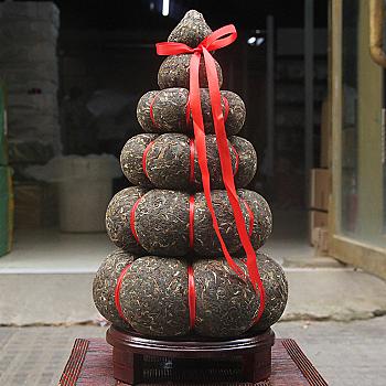 Pu'er processed tea gourd ornament